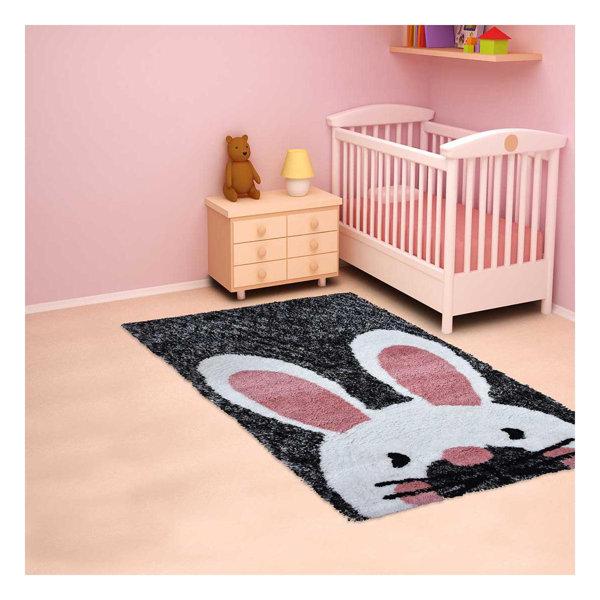 Rabbit rug hot sale for nursery